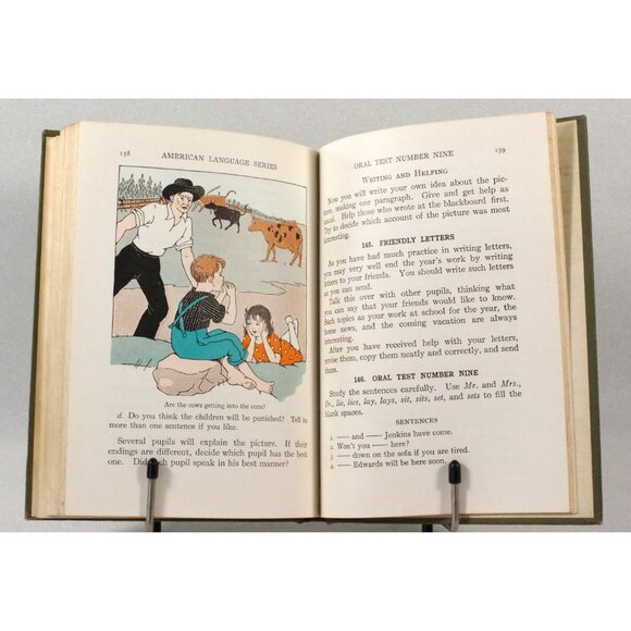 Vintage School Reader "American Language Series Fourth Year" , Rand McNally 1932 - Picture 9 of 10